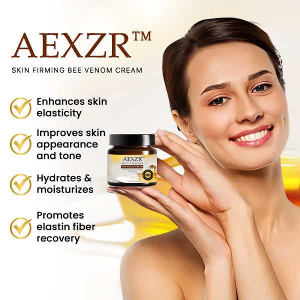 🔥Best seller worldwide!🔥AEXZR™ Skin Firming Bee Venom Cream