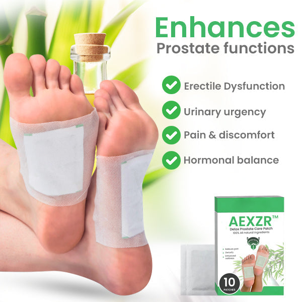 AEXZR™ Detox Prostate Care Patch(⏰𝐋𝐢𝐦𝐢𝐭𝐞𝐝 𝐭𝐢𝐦𝐞 𝐝𝐢𝐬𝐜𝐨𝐮𝐧𝐭 𝐋𝐚𝐬𝐭 𝟑𝟎 𝐦𝐢𝐧𝐮𝐭𝐞𝐬⏰)