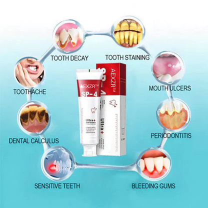 🔥2024 HOT SALE🔥 AEXZR™ SP-4 Probiotic Whitening Toothpaste