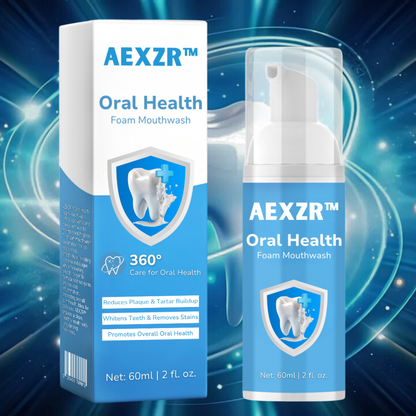 AEXZR™ Oral Health Foam Mouthwash