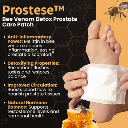 Prostese™ Bee Venom Detox Prostate Care Patch(⏰𝐋𝐢𝐦𝐢𝐭𝐞𝐝 𝐭𝐢𝐦𝐞 𝐝𝐢𝐬𝐜𝐨𝐮𝐧𝐭 𝐋𝐚𝐬𝐭 𝟑𝟎 𝐦𝐢𝐧𝐮𝐭𝐞𝐬⏰)