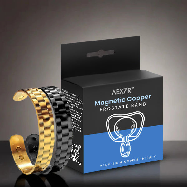 AEXZR™ Magnetic Copper Prostate Band