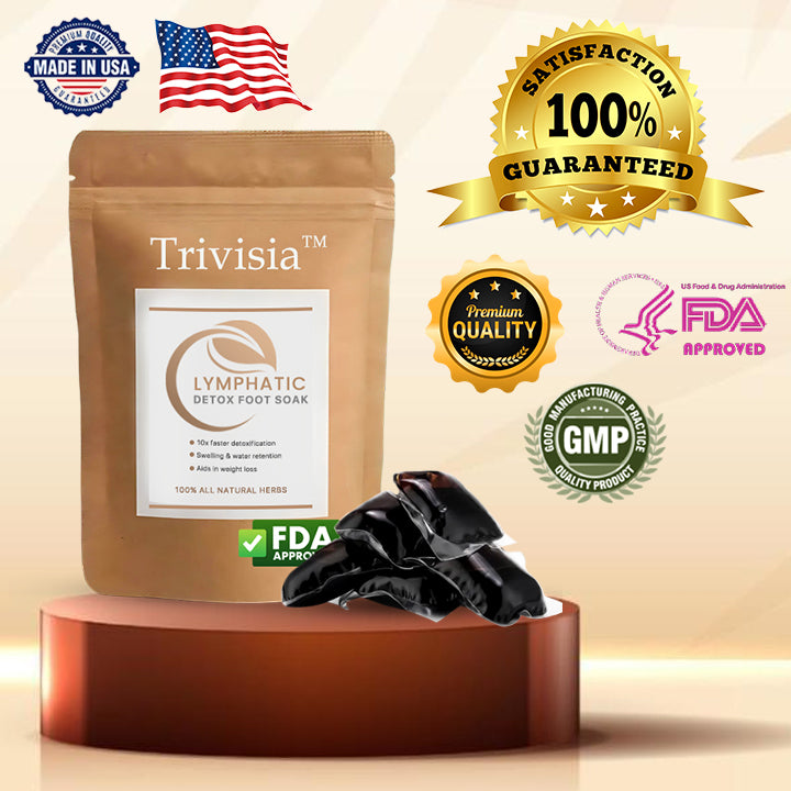 FDA Endorsed🇺🇸 |Trivisia™ Lymphatic Detox Foot Soak