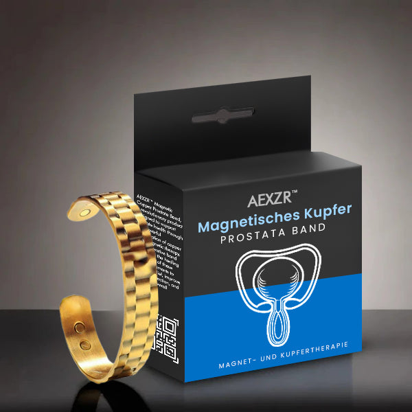 AEXZR™ Magnetic Copper Prostate Band