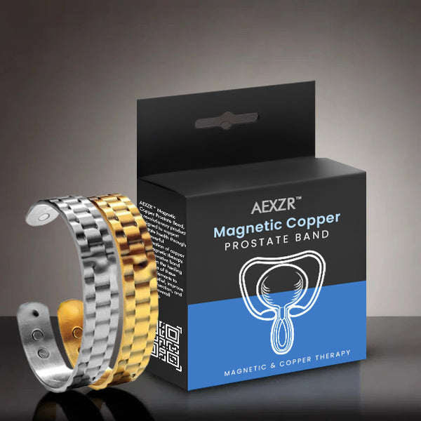 AEXZR™ Magnetic Copper Prostate Band